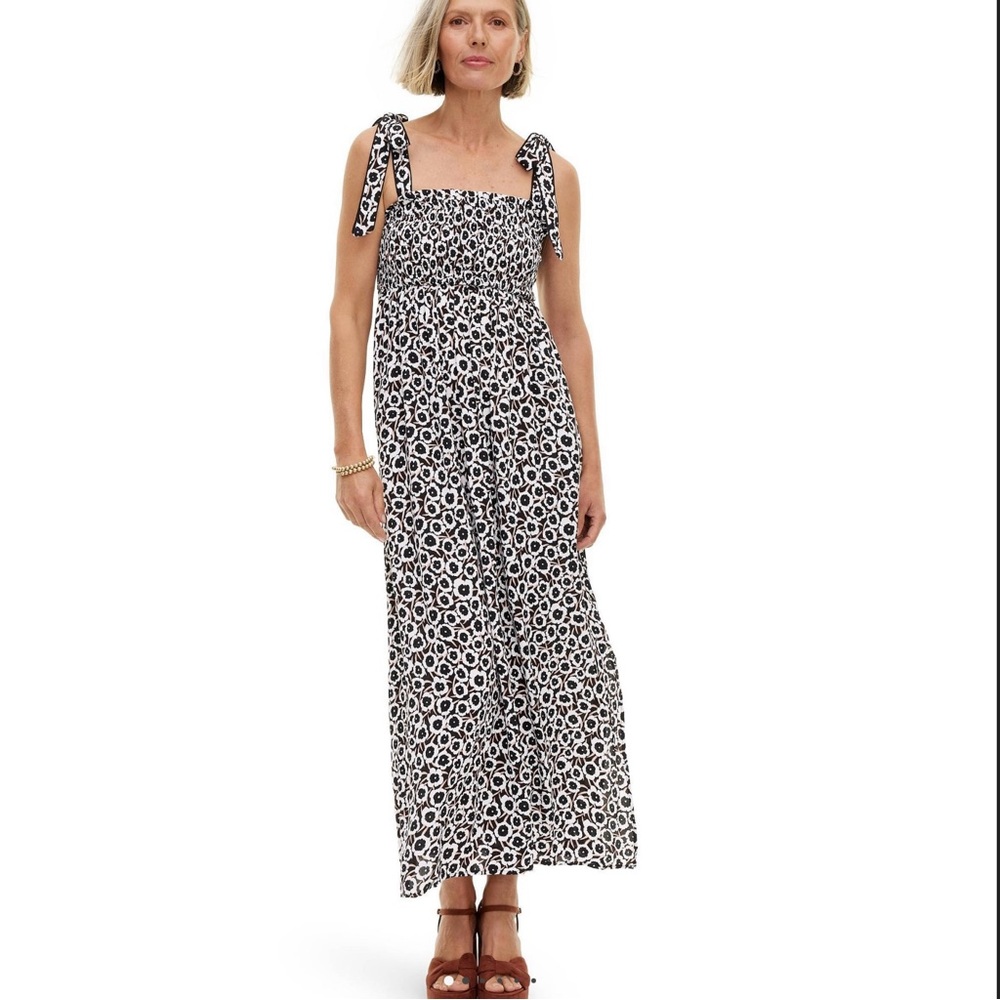 NWT DVF x Target poppy smocked sundress - XS